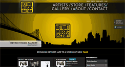 Desktop Screenshot of detroitmusicfactory.com